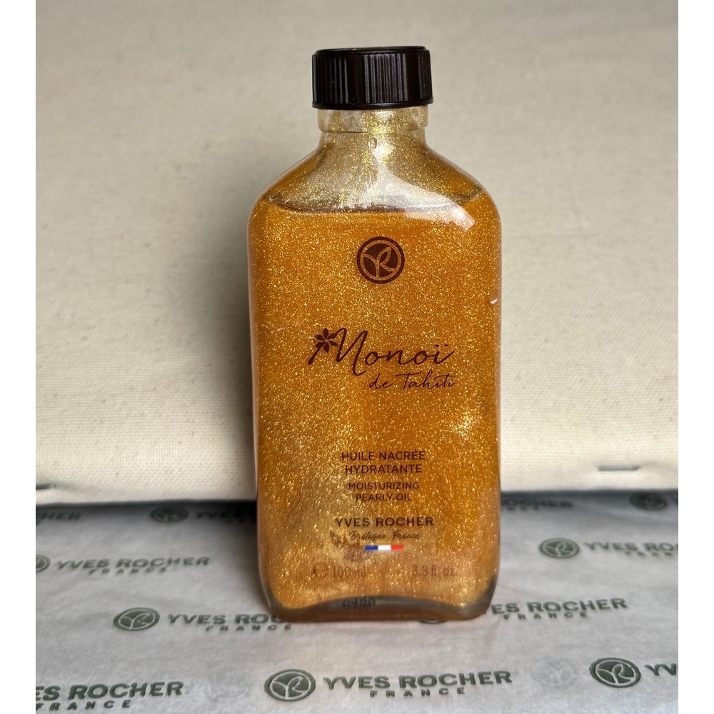 YVES ROCHER Monoï de Tahiti - Sun Care Moisturizing Pearly Oil 100 ml - New - Picture 2 of 6
